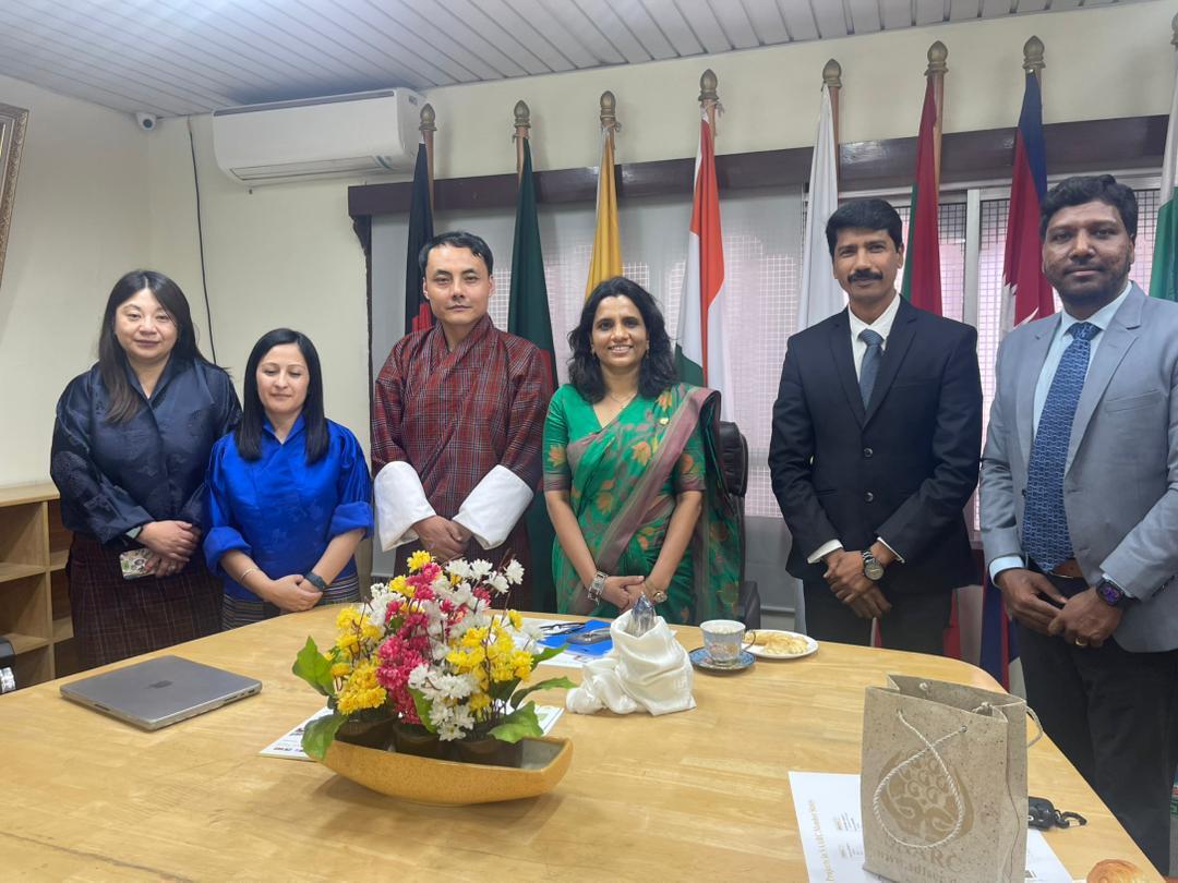 Strengthening Regional Healthcare Through Dialogue: Azista Bhutan Meets SAARC Development Team 