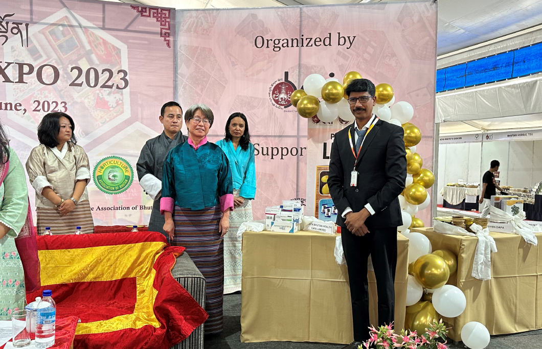 Azista Bhutan Makes Remarkable Debut at Bhutan Thematic Expo 2023