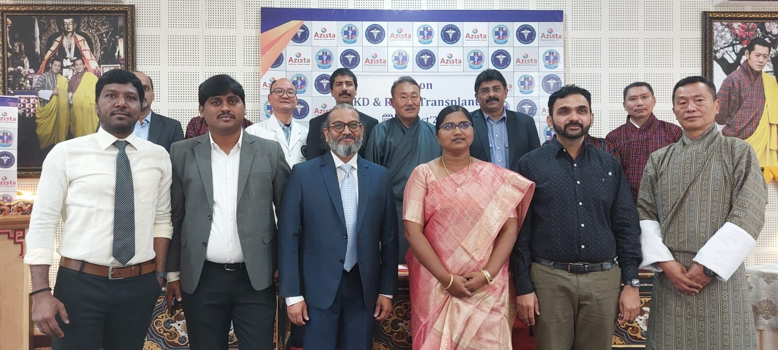 Continuing Medical Education (CME) event focusing on Chronic Kidney Disease (CKD) and Renal Transplant in Thimphu.