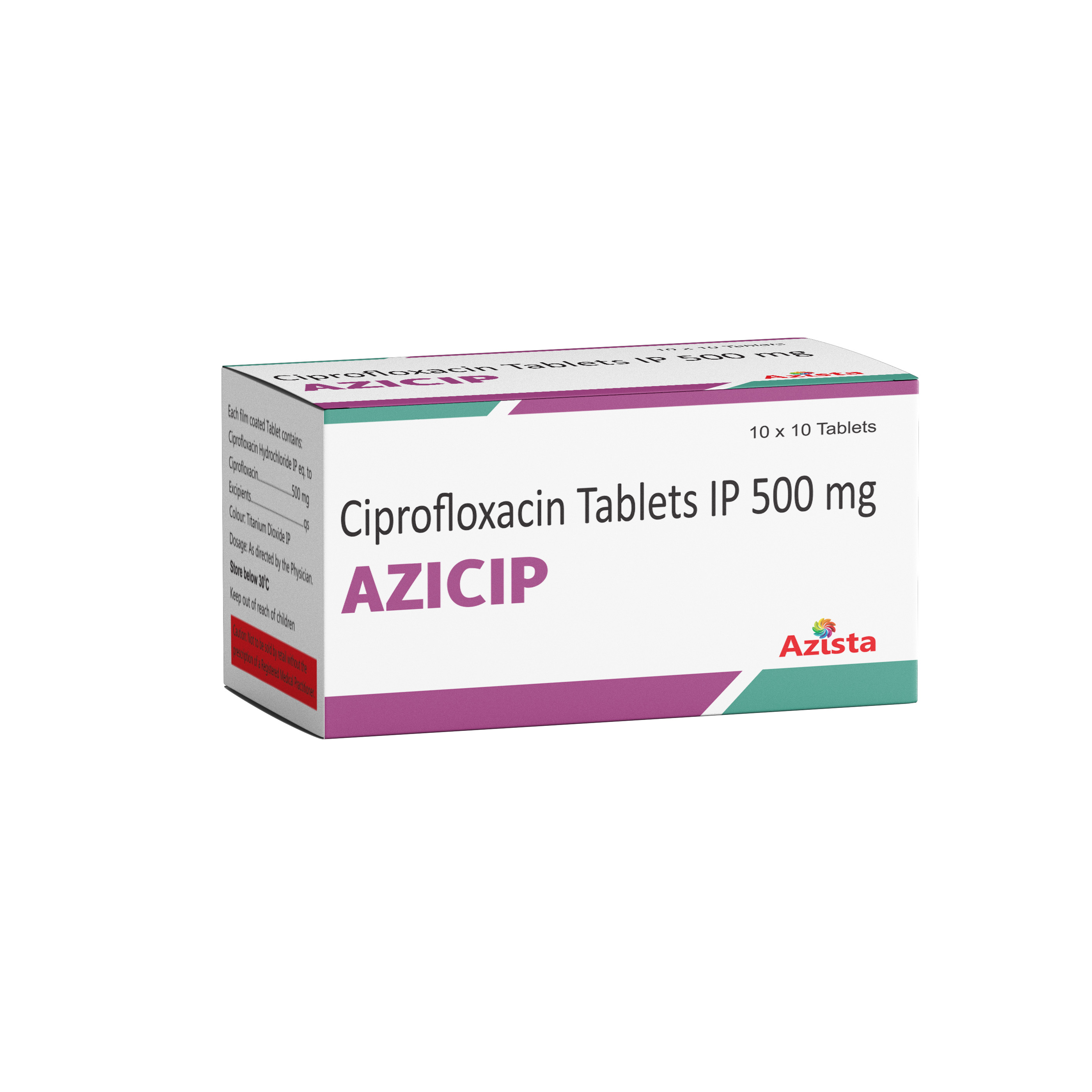 Ciprofloxacin Tablets IP 500mg