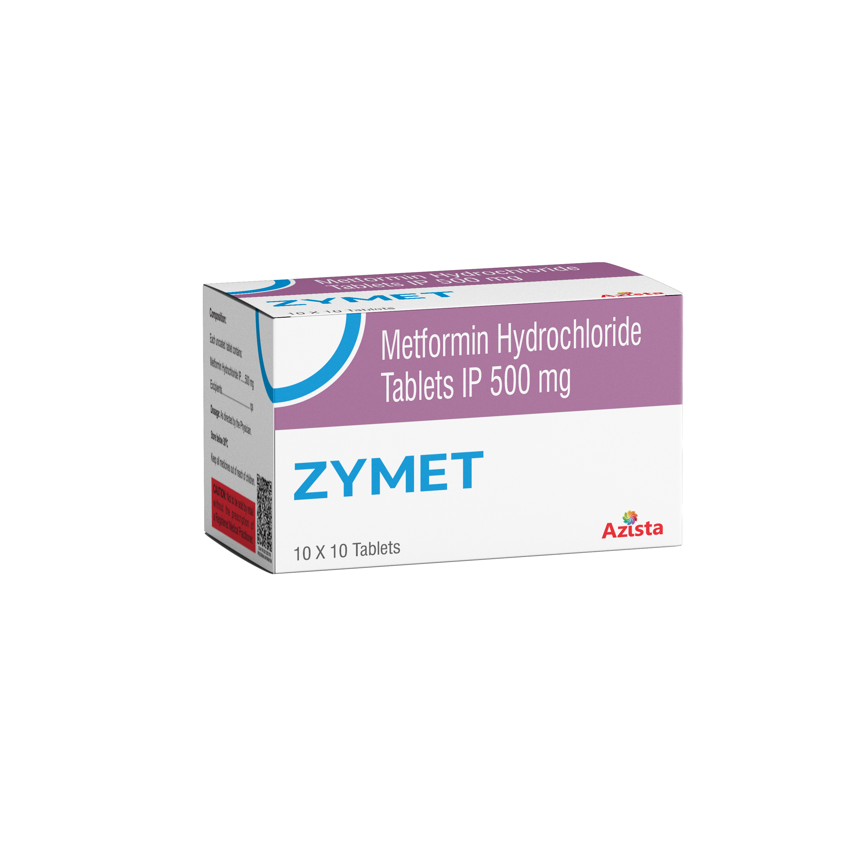 Metformin Hydrochloride Tablets IP 500 mg