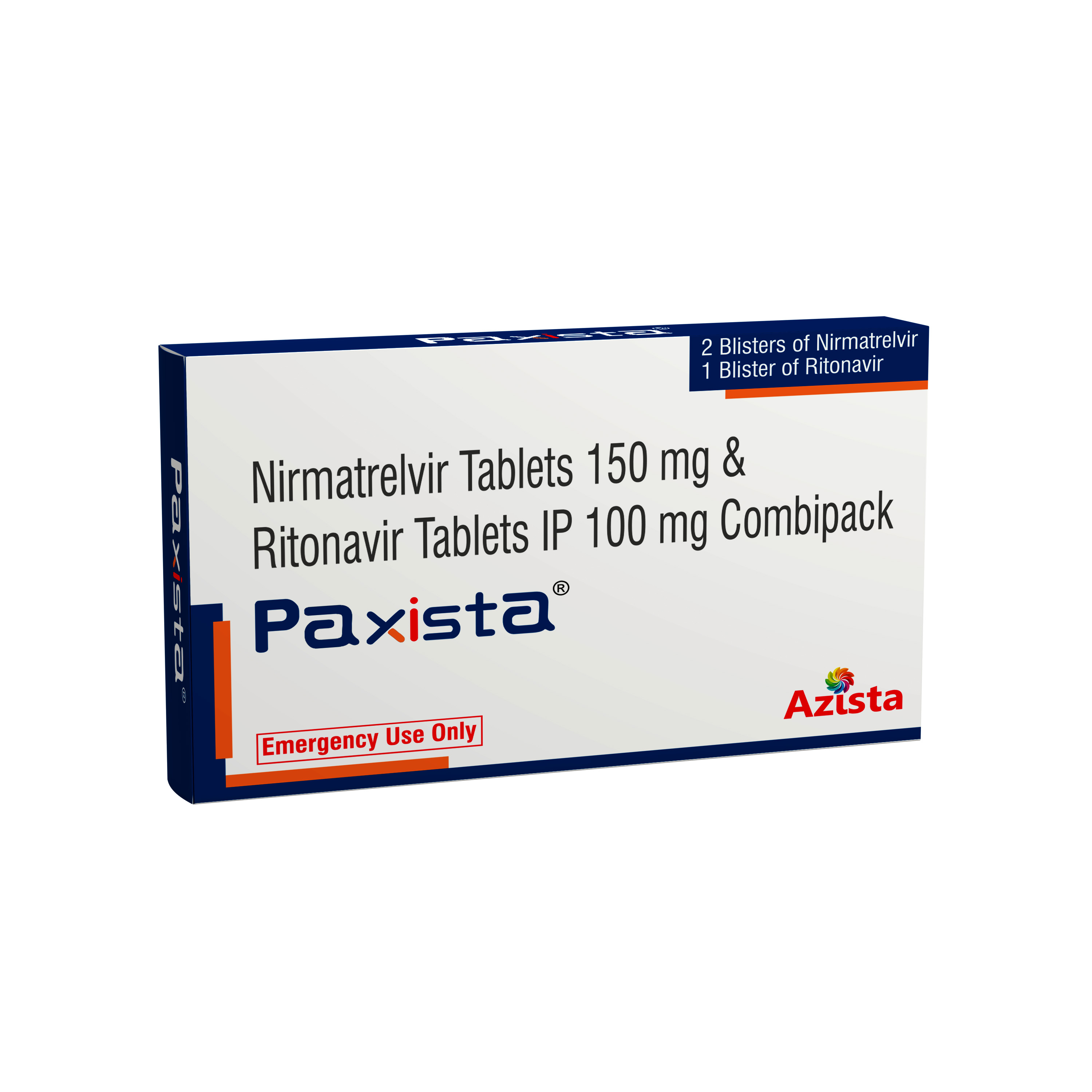 Nirmatrelvir 150mg Tablet and Ritonavir 100 mg Tablets