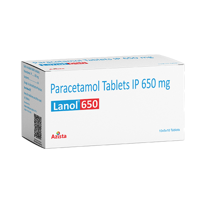 Lanol 650mg Tablets in Bhutan